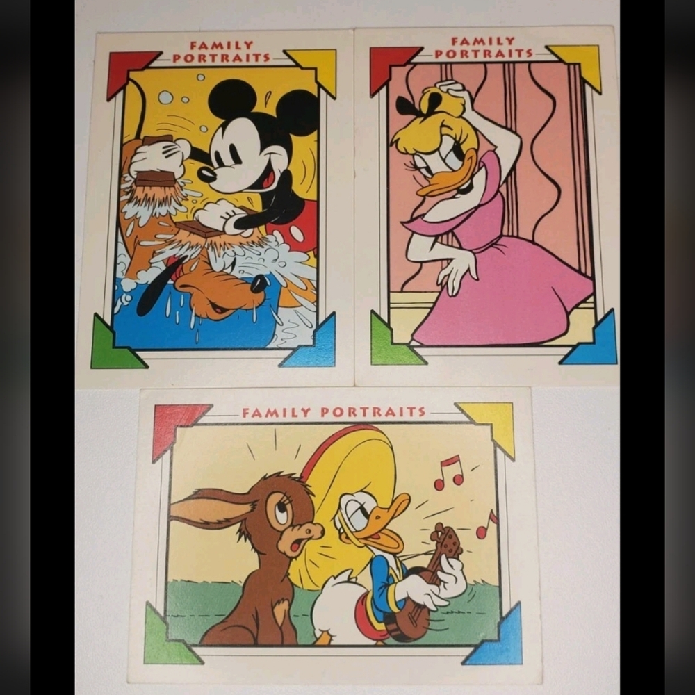 1991 Impel Disney Collector Cards Family Portraits